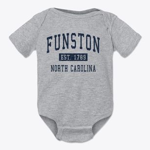 Funston North Carolina Classic Established Baby Onesie