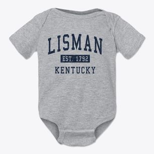 Lisman Kentucky Classic Established Baby Onesie