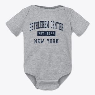 Bethlehem Center New York Classic Established Baby Onesie