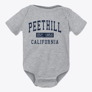 Peethill California Classic Established Baby Onesie