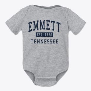 Emmett Tennessee Classic Established Baby Onesie