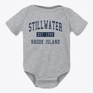 Stillwater Rhode Island Classic Established Baby Onesie