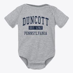 Duncott Pennsylvania Classic Established Baby Onesie