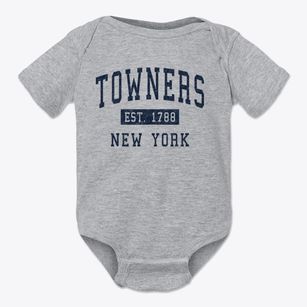Towners New York Classic Established Baby Onesie