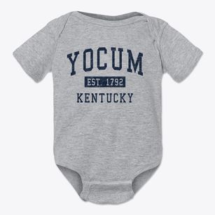 Yocum Kentucky Classic Established Baby Onesie
