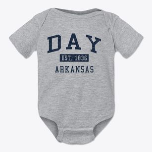 Day Arkansas Classic Established Baby Onesie