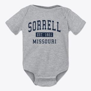 Sorrell Missouri Classic Established Baby Onesie
