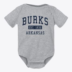 Burks Arkansas Classic Established Baby Onesie