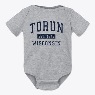 Torun Wisconsin Classic Established Baby Onesie