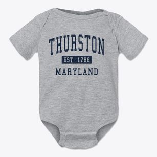 Thurston Maryland Classic Established Baby Onesie