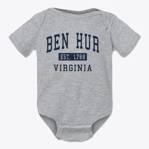 Ben Hur Virginia Classic Established Baby Onesie