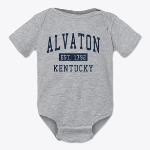 Alvaton Kentucky Classic Established Baby Onesie
