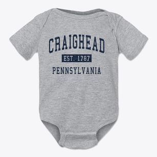 Craighead Pennsylvania Classic Established Baby Onesie