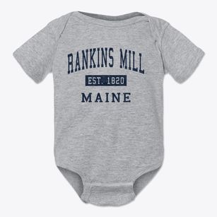 Rankins Mill Maine Classic Established Baby Onesie