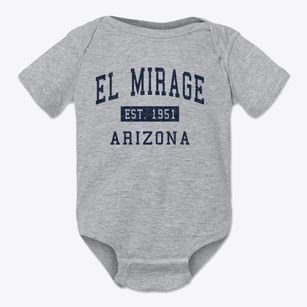 El Mirage Arizona Classic Established Baby Onesie