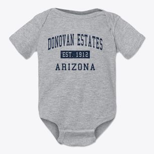 Donovan Estates Arizona Classic Established Baby Onesie