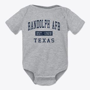 Randolph Afb Texas Classic Established Baby Onesie
