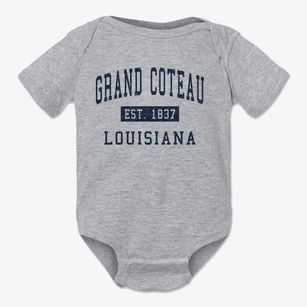 Grand Coteau Louisiana Classic Established Baby Onesie