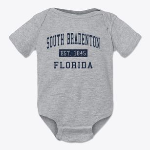 South Bradenton Florida Classic Established Baby Onesie