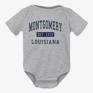 Montgomery Louisiana Classic Established Baby Onesie