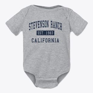 Stevenson Ranch California Classic Established Baby Onesie
