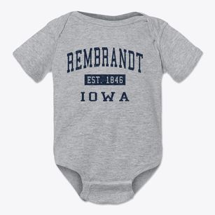 Rembrandt Iowa Classic Established Baby Onesie