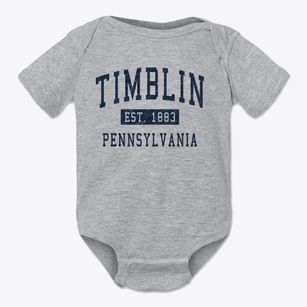 Timblin Pennsylvania Classic Established Baby Onesie