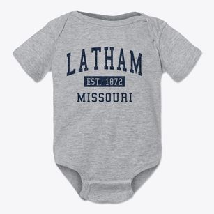 Latham Missouri Classic Established Baby Onesie