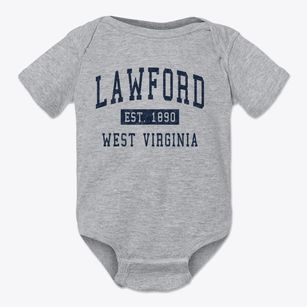 Lawford West Virginia Classic Established Baby Onesie