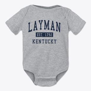 Layman Kentucky Classic Established Baby Onesie