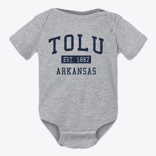Tolu Arkansas Classic Established Baby Onesie