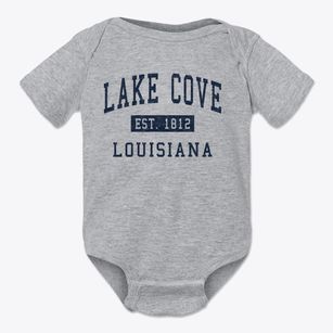 Lake Cove Louisiana Classic Established Baby Onesie