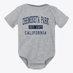 Chemeketa Park California Classic Established Baby Onesie