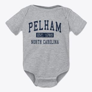 Pelham North Carolina Classic Established Baby Onesie