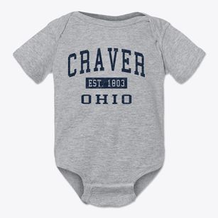 Craver Ohio Classic Established Baby Onesie