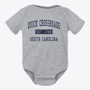 Quick Crossroads South Carolina Classic Established Baby Onesie