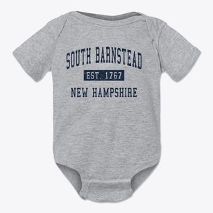 South Barnstead New Hampshire Classic Established Baby Onesie