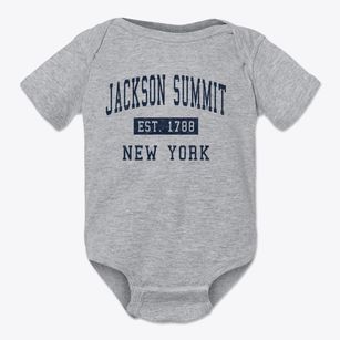 Jackson Summit New York Classic Established Baby Onesie