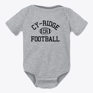 Cypress Ridge High School Classic Football Baby Onesie