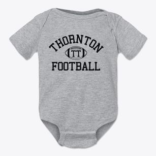 Thornton Township High School Classic Football Baby Onesie