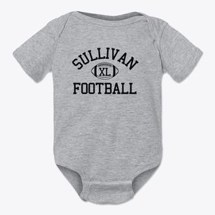 Sullivan High School Classic Football Baby Onesie