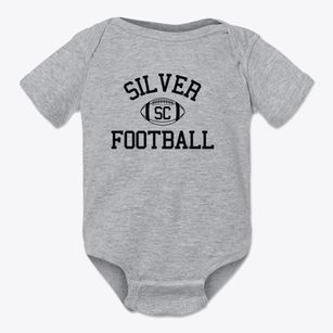 Silver Creek Sda School Classic Football Baby Onesie