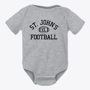 Saint John's Lutheran School Classic Football Baby Onesie