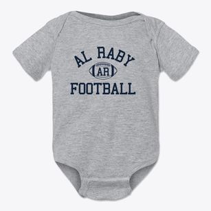 Al Raby High School Classic Football Baby Onesie