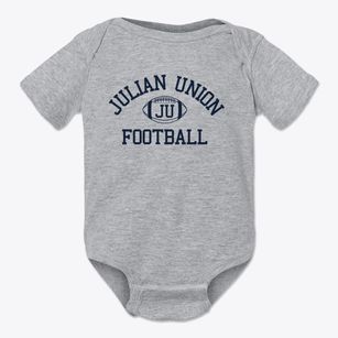 Julian Union School Classic Football Baby Onesie