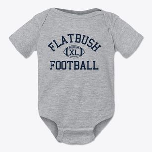 Flatbush Sda School Classic Football Baby Onesie