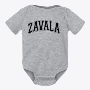 Zavala Elementary School Varsity Arch Baby Onesie