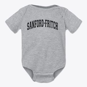 Sanford-fritch Junior High School Varsity Arch Baby Onesie