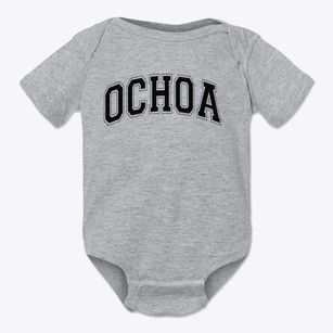 Ochoa Elementary School Varsity Arch Baby Onesie