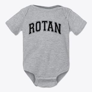 Rotan Junior High School Varsity Arch Baby Onesie